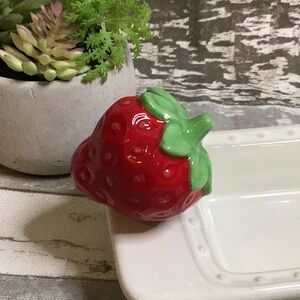 Nora Fleming Juicy Fruit Strawberry Mini NWOT